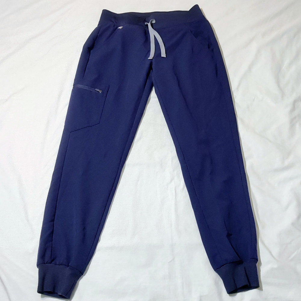 Figs Women's Blue Jogger Scrub Pants